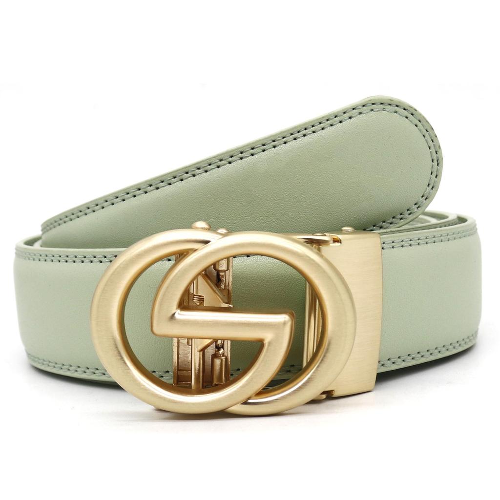 Genuine Leather Men's Belt - 10 Colors, Casual & Business, Soft Cowhide, Automatic Buckle Waistband