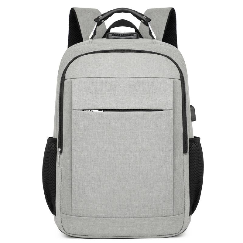

TS JYL laptop bag,Large Backpack College Commute Business Laptop Men High Grade Travel OneSize сірий