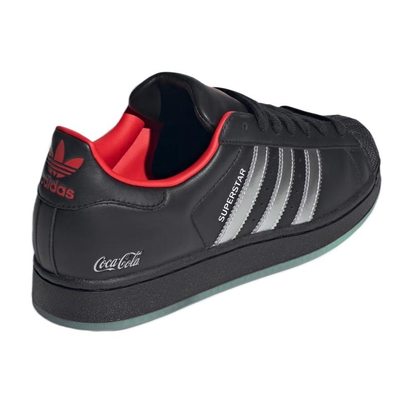 adidas x Coca-Cola Superstar 'Black Metallic Silver' Men's KH6891