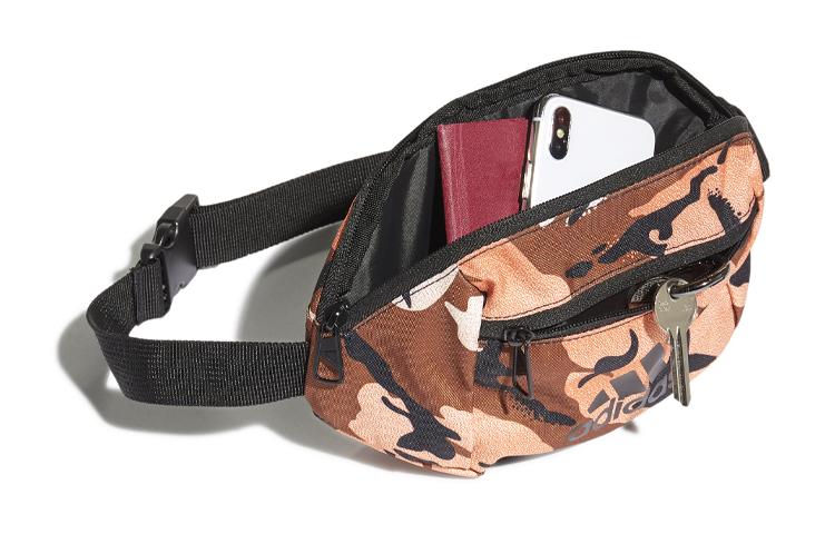 adidas Polyester Fanny Pack Regular Unisex Khaki Brown GL0889