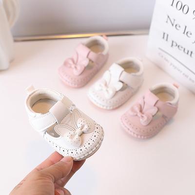 Chaussures de marche Printemps/Été pour Bébés Filles 0-1 An, Jolies Chaussures de Princesse, Chaussures Emballées à Semelle Souple.