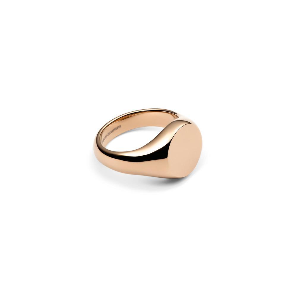 Daniel Wellington Classic Signet Ring 2-Color Simple Couple Ring Bold Signet Ring (Type A)