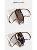 2025 Women's High-End Cowhide Dumpling Bag - Versatile Solid Color Shoulder Bag