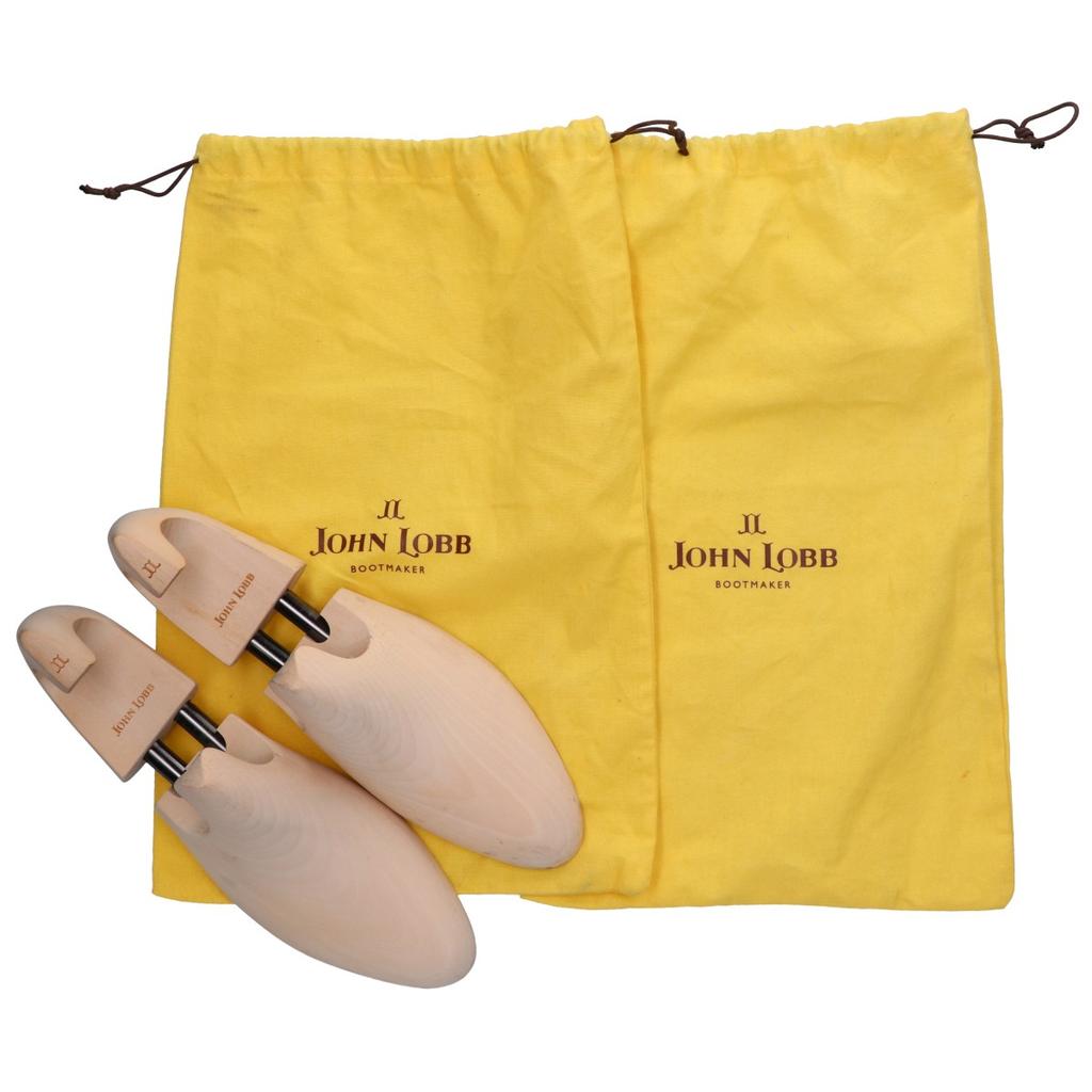 JOHN LOBB TUDOR 7000B Last Leather Side Gore Boots Shoes 6E blackUsed