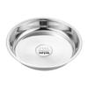 Zhi Shi Food Grade Flat Bottom Stainless Steel Dinner Plate