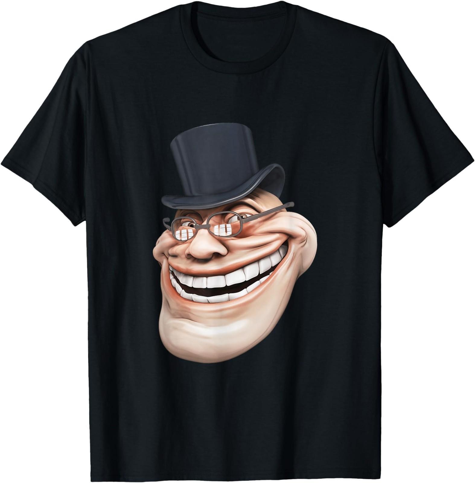 Trollge, Trollface Funny Troll Face, Rage Comic, Dank Meme T-Shirt S