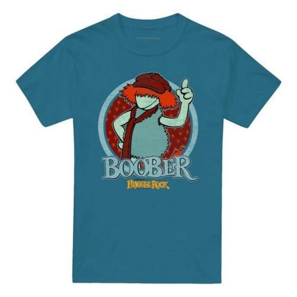 T-shirt unisex da adulto Fraggle Rock Boober Cerchio di Fraggle