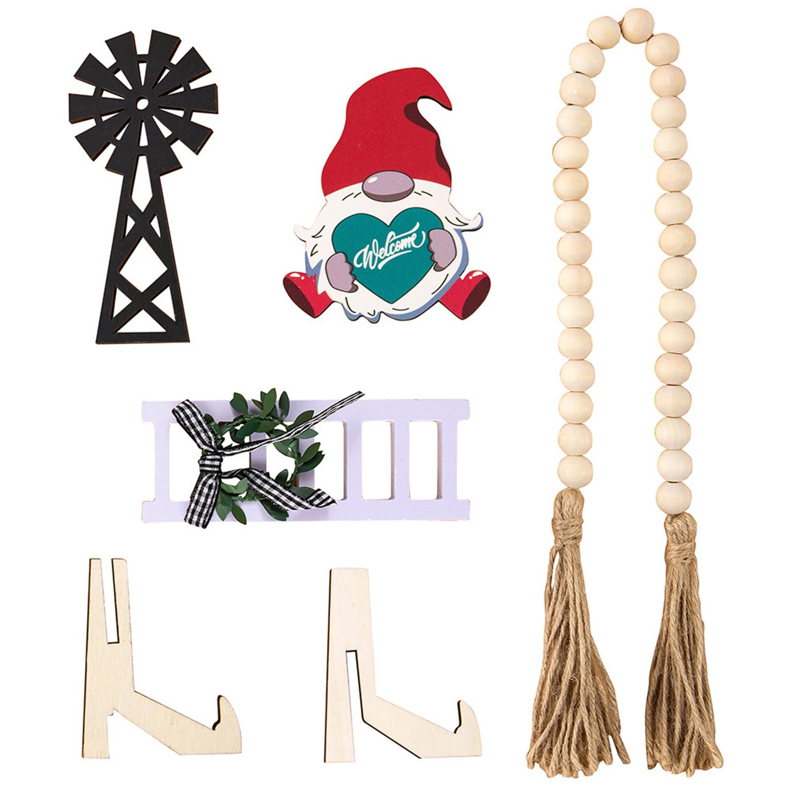 

Орнамент Многослойный Поднос Декоративный Деревянный Многослойный Поднос Обеденный Стол Домашний Открытый Декор Знаки