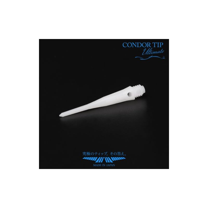 L STYLE CONDOR TIP ULTIMATE Ultimate White Condor Soft Tip 31mm 40pcs