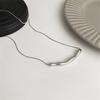 Fashion Collarbone Chain Simple Titanium Steel Short Necklace Adjustable Chain Necklace Fashion Jewelry for Any Occasion