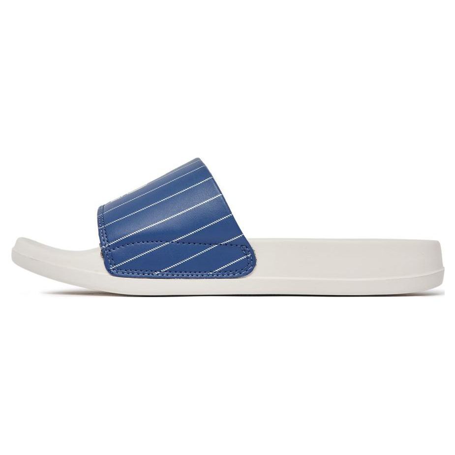 MLB Hausschuh Rutschfeste Verschleißfeste Gummisohle Badeschuhe Unisex Sandalen Weiß Blau 3ALPAD333-07NYL 38 white