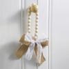 Handmade Valentines Day Wood Beads Garlands with Butterfly Knot For Wedding Decors for Rustics Farmhouses Decors Project