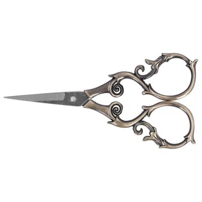 Retro Schere Edelstahl Kürbisform DIY Vintage Klein Stickerei SchneidwerkzeugeBronze