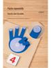 Montessori Finger Counting Puzzle Teaching Aid for Toddlers