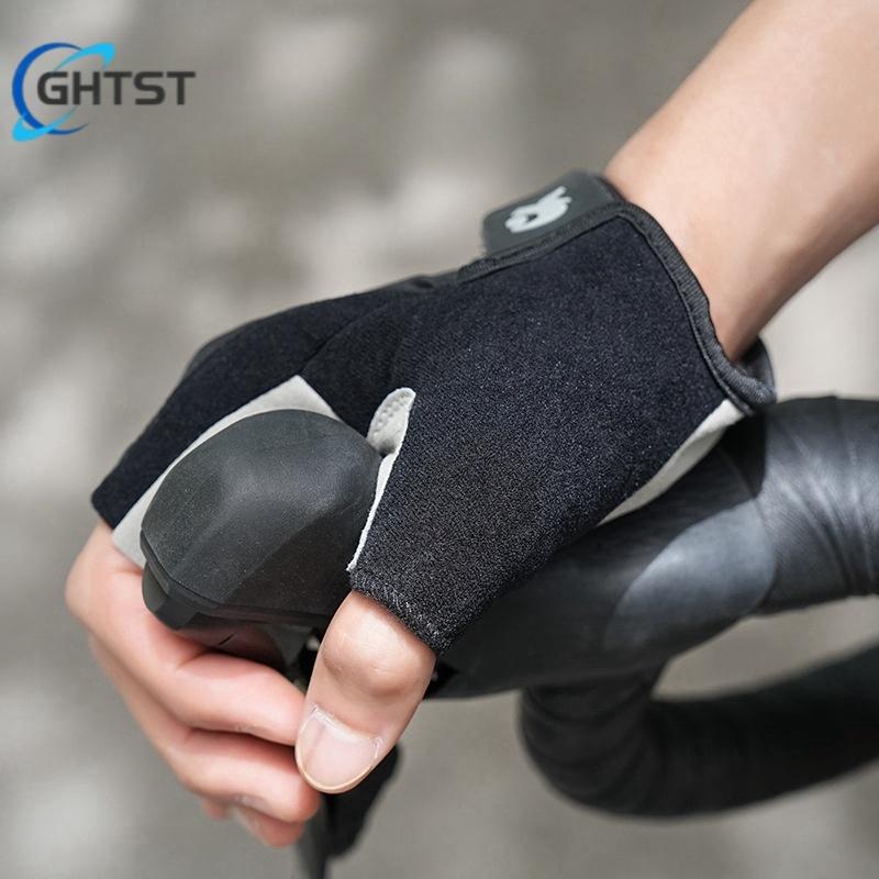 Non-slip Anti Half Finger Gloves Motorcycle Gloves MTB Road Bicycle Gloves for Spotrs Gym Fitness Half Finger Gloves Bicycle