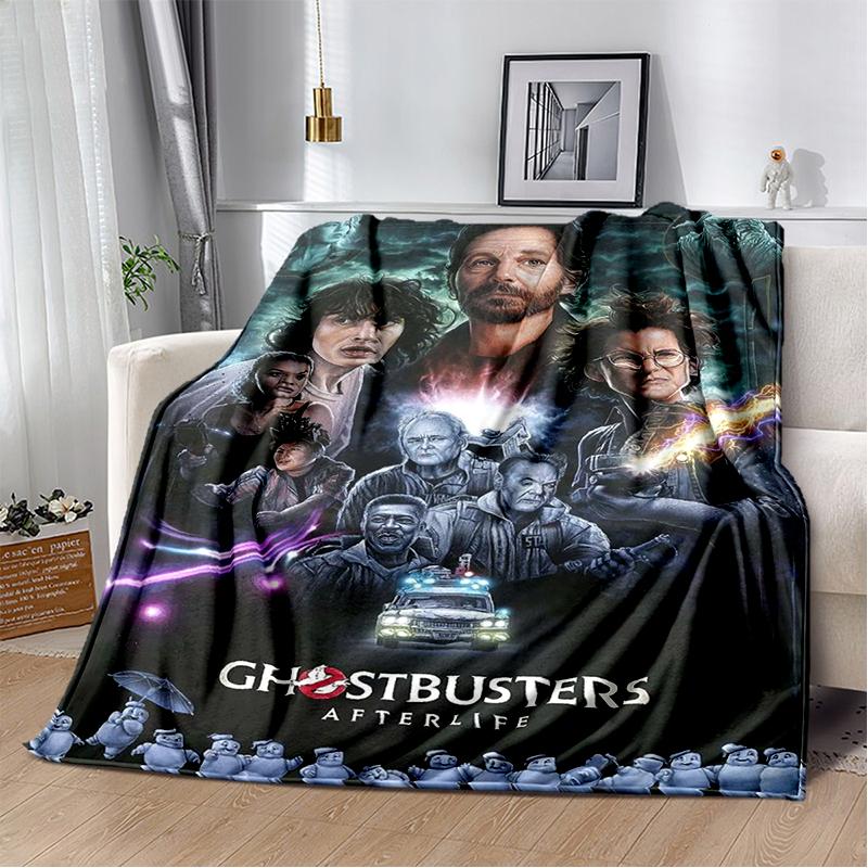 

2025 Новый стиль G-Призраки Ужастик Мультфильм Одеяло, Мягкое покрывало для Дома Спальни Кровати Дивана Путешествий Пикника Покрытие Дети 75cmx90cm