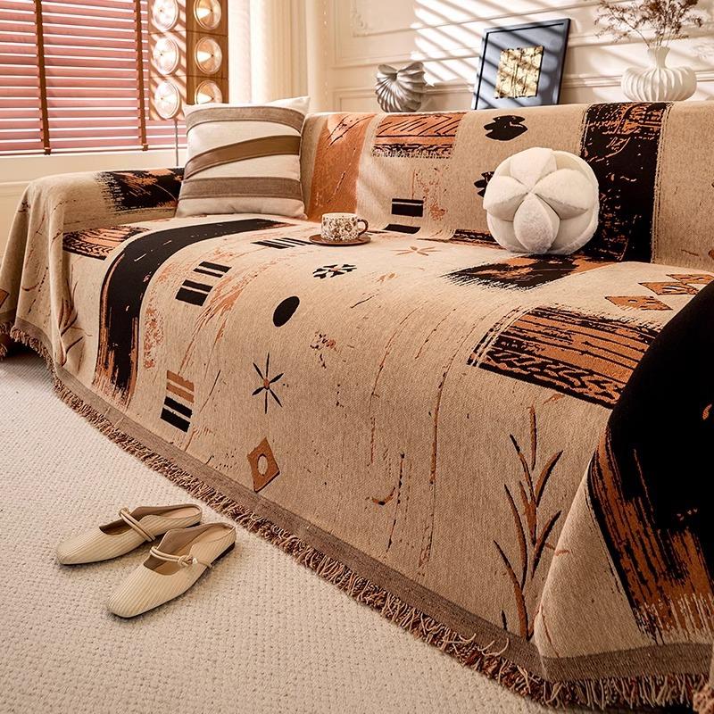 

Чехол для дивана 2025 новый универсальный всесезонный высококлассный полностью закрывающий диванное полотенце, целое одеяло-чехол для дивана 180*180cm