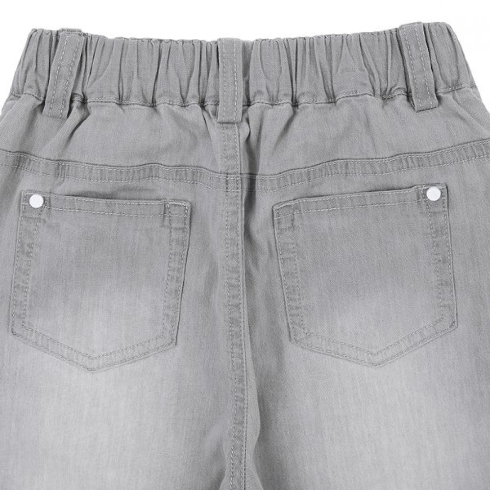 Die Kaffeebohne   Teeblatt Grauer Denim 7-teilige Hose Bz31pt02gy
