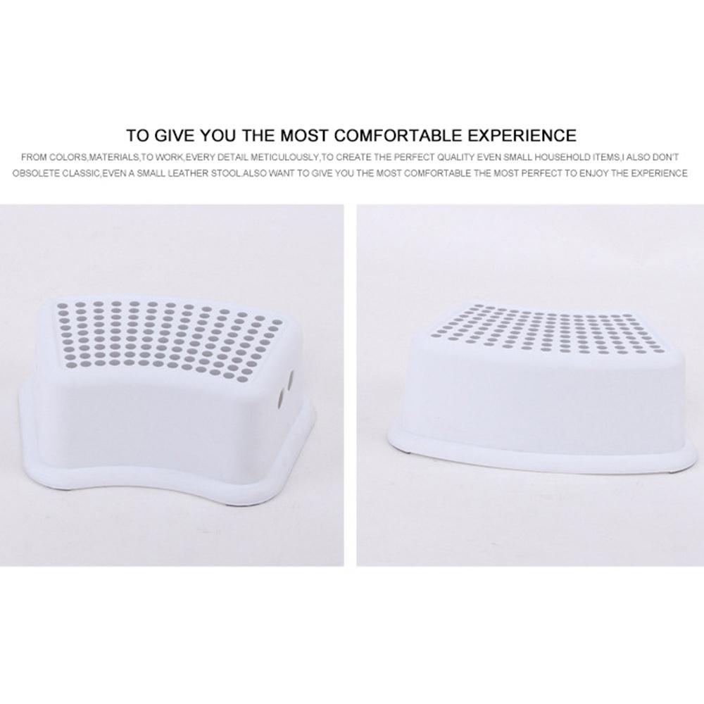 Good-Plastic Non-Slip Chair Children's Stackable Step Stool Assistant Assistant Kitchen Bathroom Toilet Chair