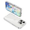 For iPhone 16 Pro Case Airbag Design PC+TPU Clear Protective Phone Cover