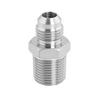 Hydraulic Hose Adapter 15 pcs 316L Stainless Steel JIC 37 Degree Flare Straight Flow Design for Pressure Stability