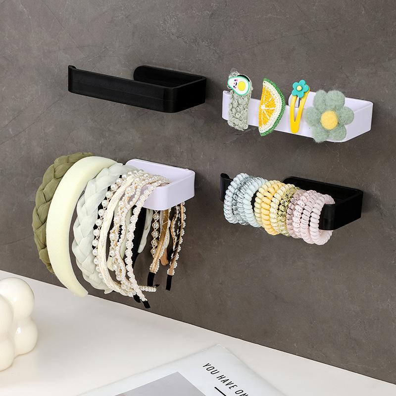 Self-Adhesive Towel Rack Wall Mounted Bathroom Items Bathroom Towels Holder Hanger Without Punching Toilet Paper Holder