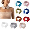 Elegant Detachable Fake Collar Solid Color Shirt Faux Collar Decorative Single Collar Lady