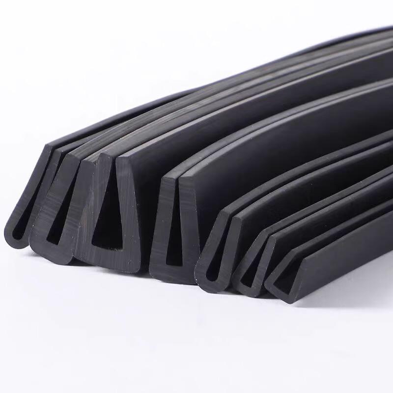 U-shaped Glass Edge Trim Silicone Sealing Strip