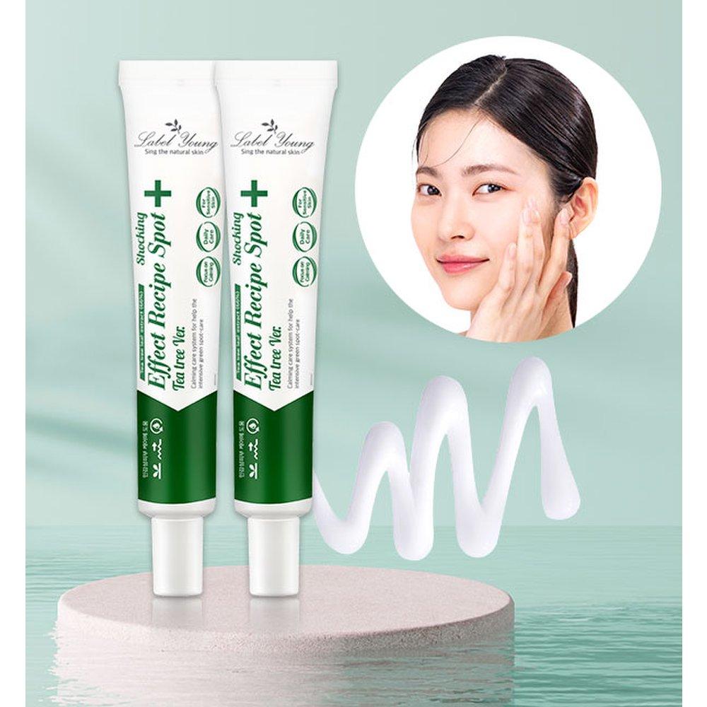 

[LABELYOUNG] Shocking Effect Recipe Patty Tree Version 30 мл 2 шт./ Проблемная кожа + пятна на коже/ Успокаивает кожу