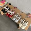 Fashion IPPEUM Women Ballet Flats Round Toe 2025 New Fashion PU Leather Mary Janes Ballerina Flat Shoes