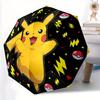 1pc Pikachu, Pokémon Automatic Umbrella - 8-Rib Foldable Design, Outdoor Adventures, Durable Canopy Material Yy250823191