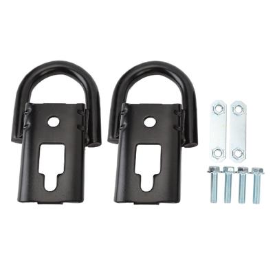 2Pcs Towing Hook FL3Z-17N808-A Heavy Duty Steel High Hardness Sturdy Oxidation Resistant Tow Hook Fo