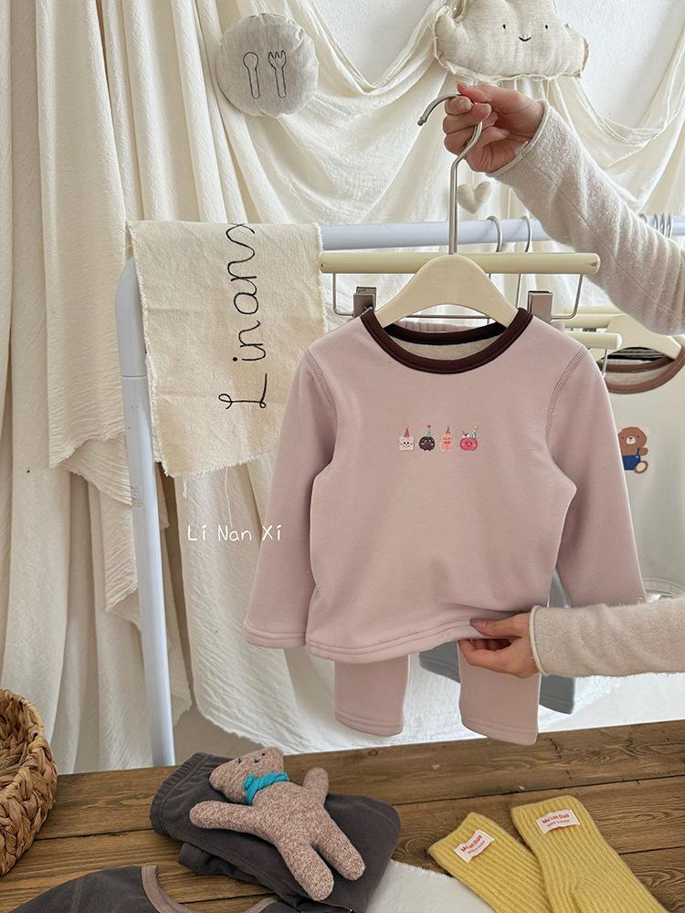 Children's Autumn/Winter Pajama Set 2025 - Warm, Comfortable Thermal Underwear for Small/Medium Kids