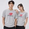New Balance Men S aThleTicS Logo ShorT Sleeve T ShirT Grey mT51500 Ahh