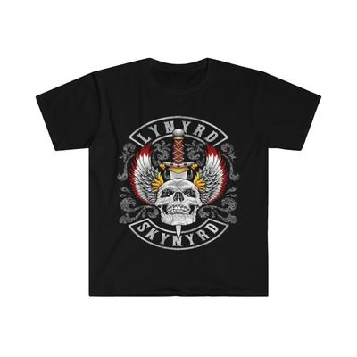 Unisex mīkstas kokvilnas T-krekls. Lynyrd Skynyrd