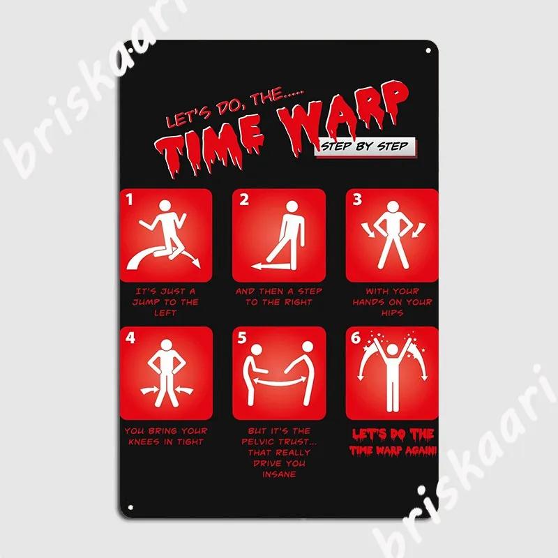 Rocky Horror Picture Show Time Warp Poster Metal Plaque Decoration Wall Decor Garage Club Wall Pub Tin Sign Poster 20X30CM