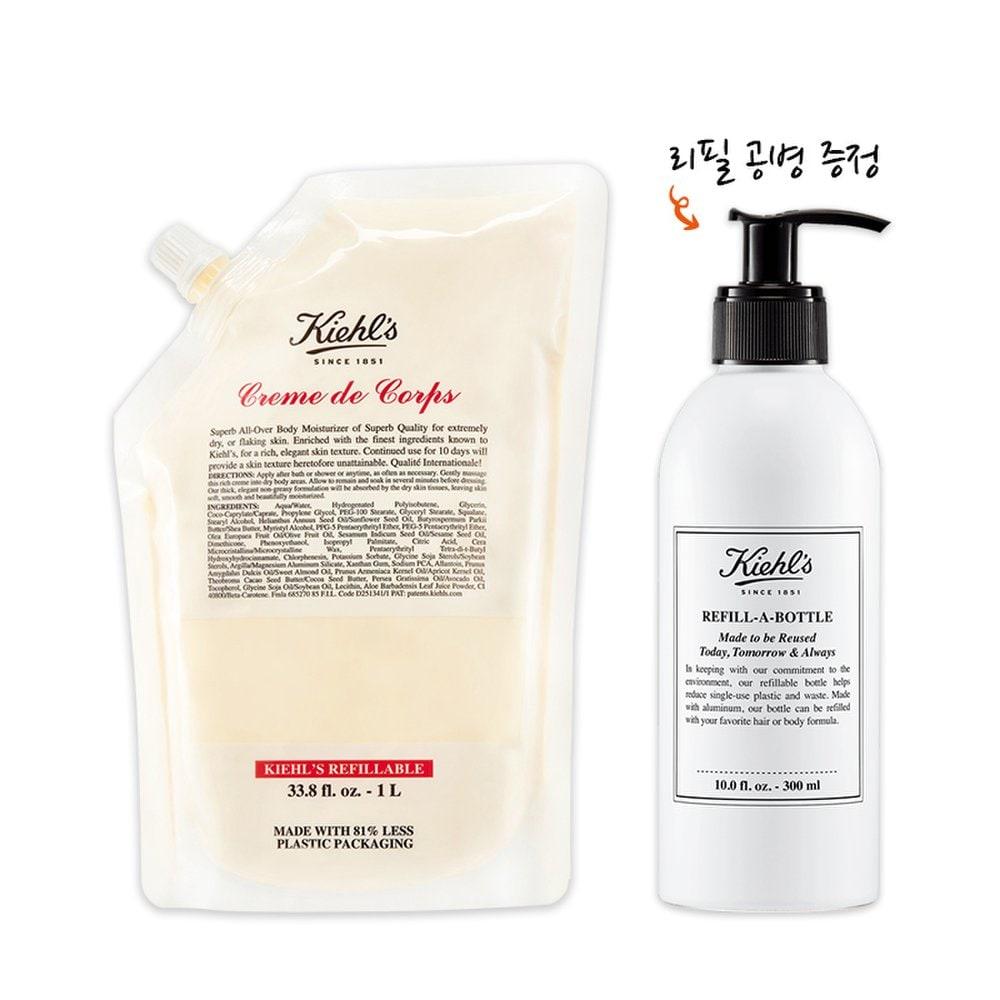 

Kiehl s Creme de Corps Refill Pouch 1L