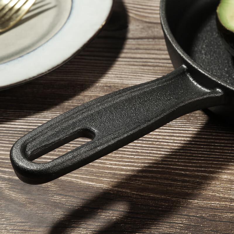 Telssida Thick Cast Iron Non-Stick Frying Pan