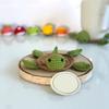 Decorative Table Mat Artistic Handmade Crochet Coaster Eye Catching Coaster Cute Animal Cup Mat Wool Thread Material