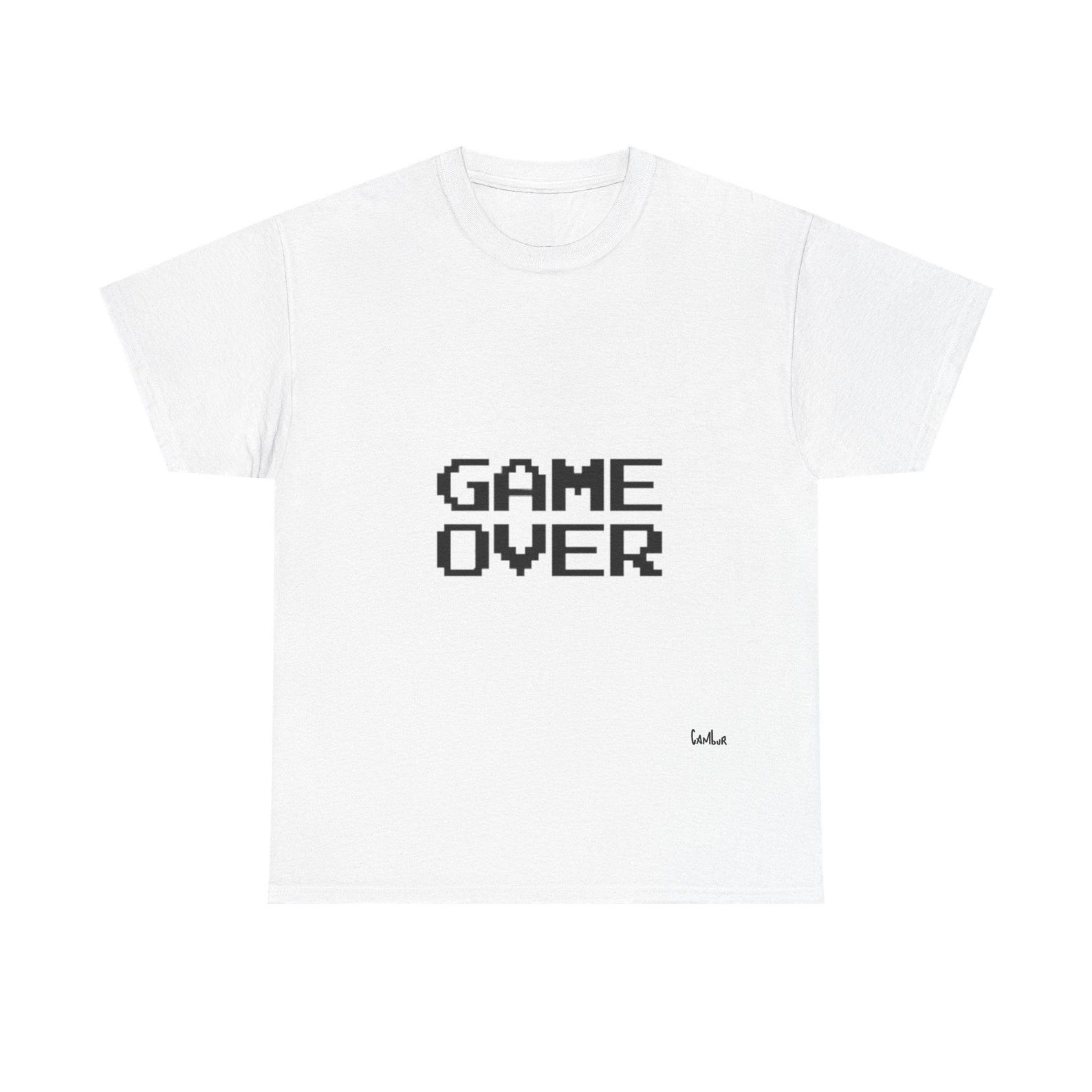Game Over Unisex Heavy Cotton Tee S