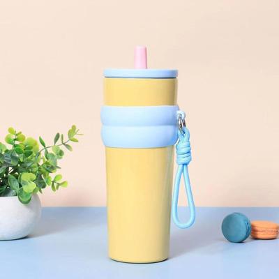 710ML Thermal Insulated Cup 316 Stainless Steel Water Cup Easy To Use Travel Coffee Mug Reusable Practical Travel Mug Cup