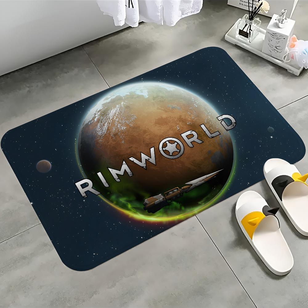 

Rimworld Classic Movie Posters Whitepaper Sticker DIY Room Bar Cafe Aesthetic Art Wall Painting 40x60cm