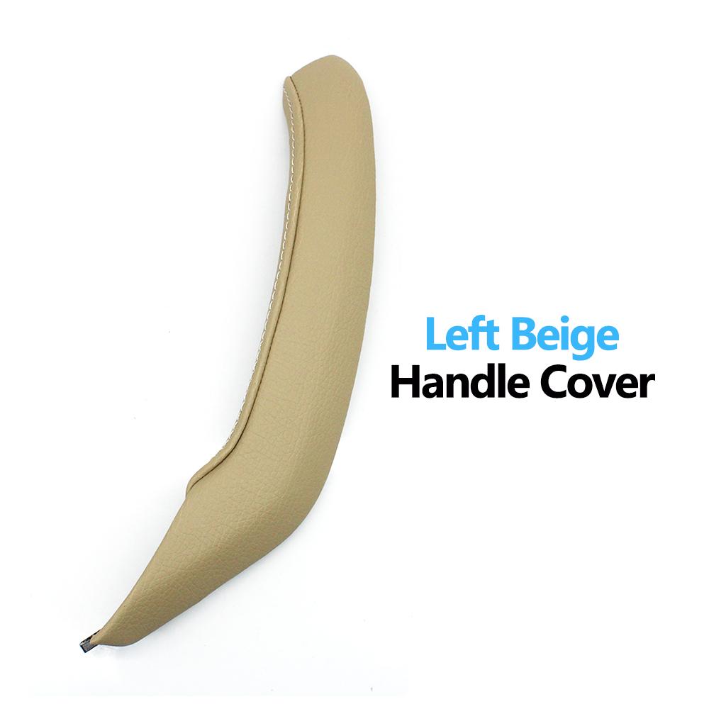 LHD RHD interior mașină ușă pasager stânga dreapta mâner de tragere capac exterior din piele de înlocuire pentru BMW X3 X4 F25 F26