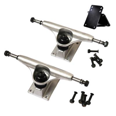 2Pcs 5inch Aluminum Skateboards Truck Skateboards Wheel Bracket Professional Bridge Skate Board Bracket Enduring Base