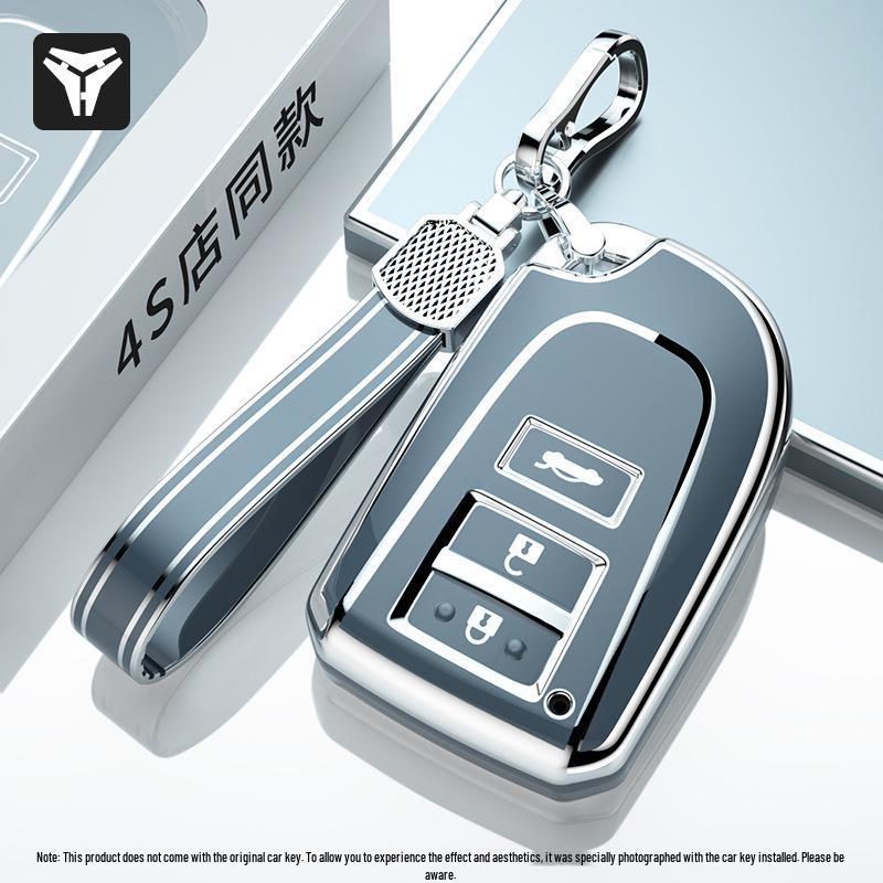 Stylish Protective Key Case for Toyota Vios, Yaris L - Unisex Design, X-Package Buckle