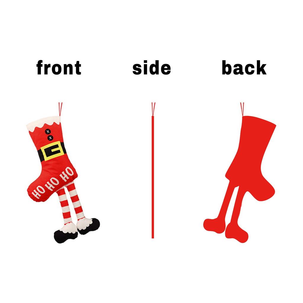 Christmas Socks Gift Bag Socks Decoration Props Children's Gift Bag Pendant