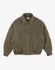Owsa Peach Brushed Collar Blouson Jacket 2 Colors