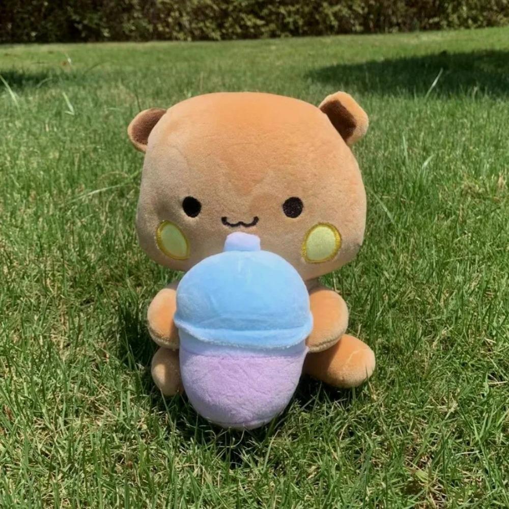 Muñecos de Oso Panda Yier Lindos Juguetes de Peluche Bubu Dudu Encantador Dibujo Animado Relleno Suave Peluches Decoración del Hogar para Regalo de Novia