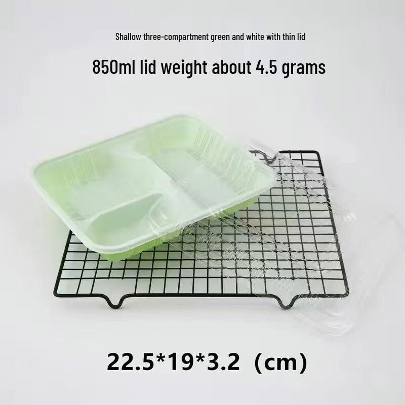 Allies 3-Compartment Disposable Lunch Box Set