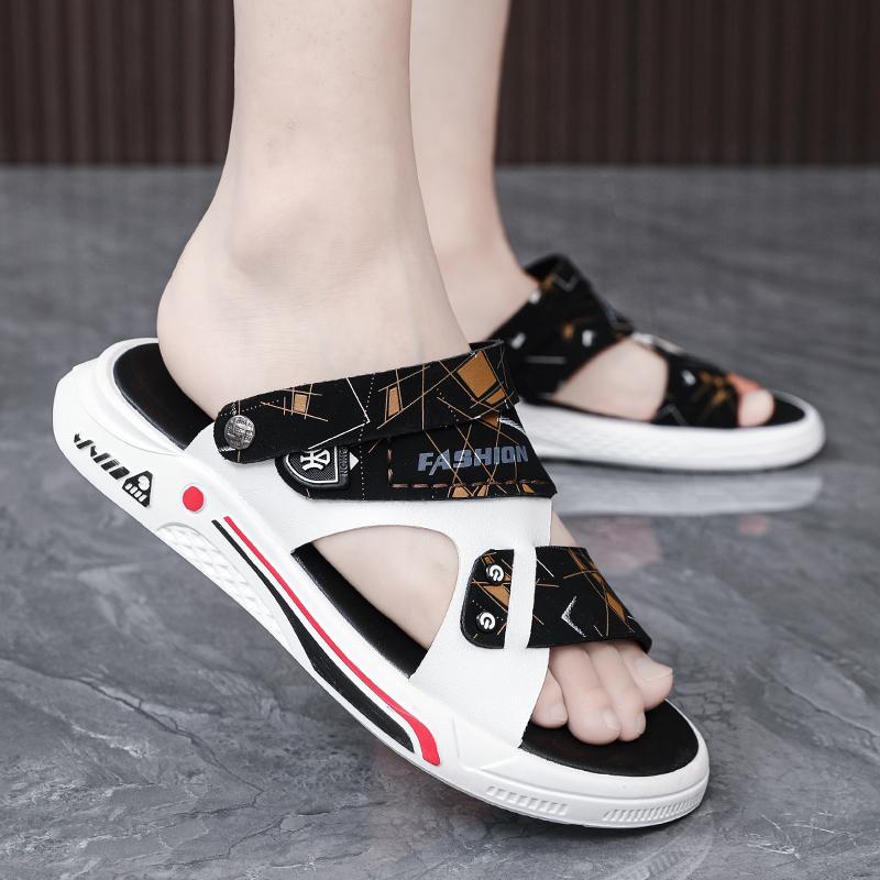 

Мужские летние сандалии Мужские летние новые сандалии и шлепанцы на мягкой подошве для улицы Повседневный спортивный тренд Воздушная обувь для мужчин 38 коричневый